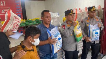 Dari Beras Bantuan Jadi Palsu Premium: Modus Licik Distributor Digagalkan Polisi Riau
